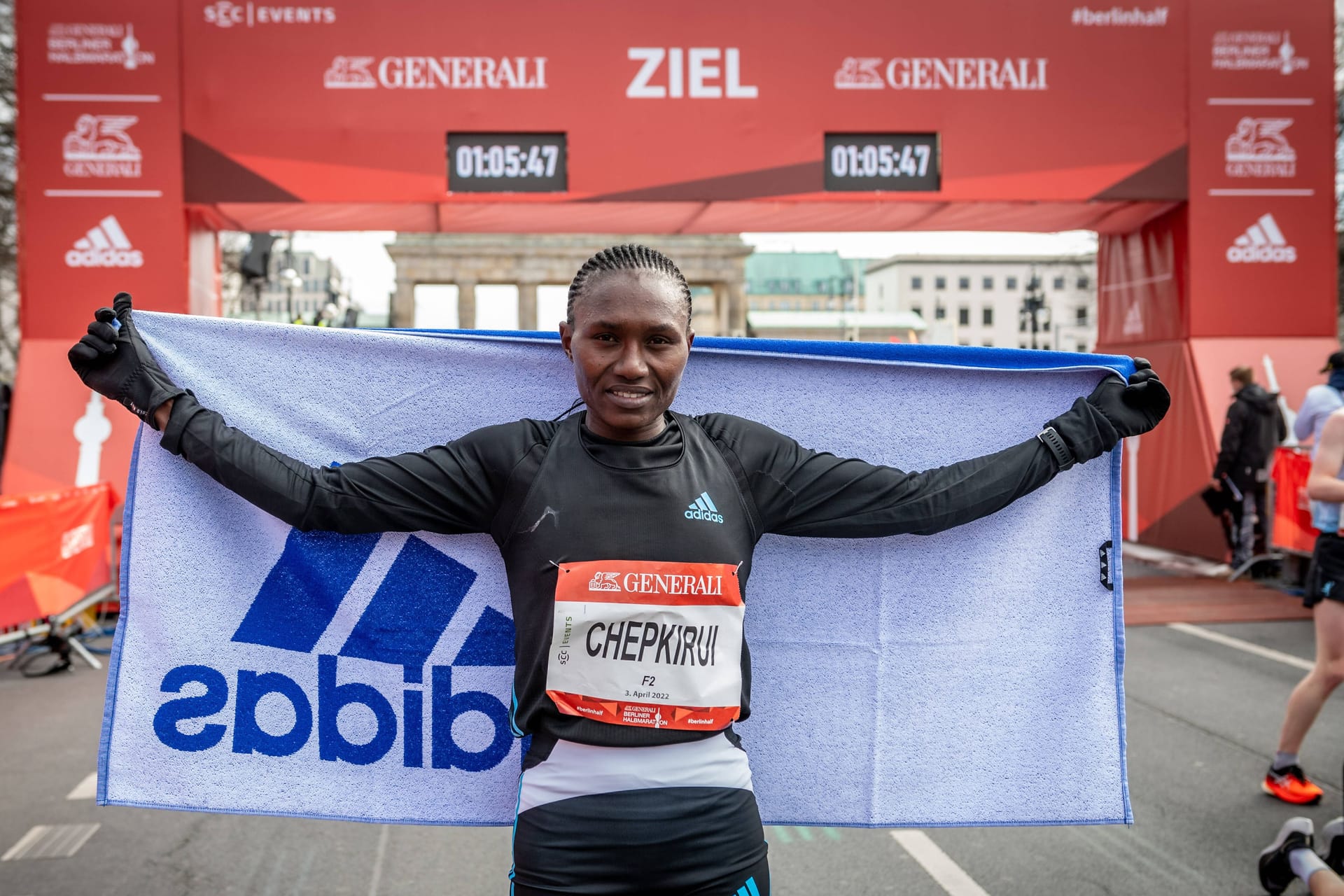 Sheila Chepkirui Kiprotich: Sie schaffte im vergangenen Jahr einen neuen Streckenrekord als beste Frau.