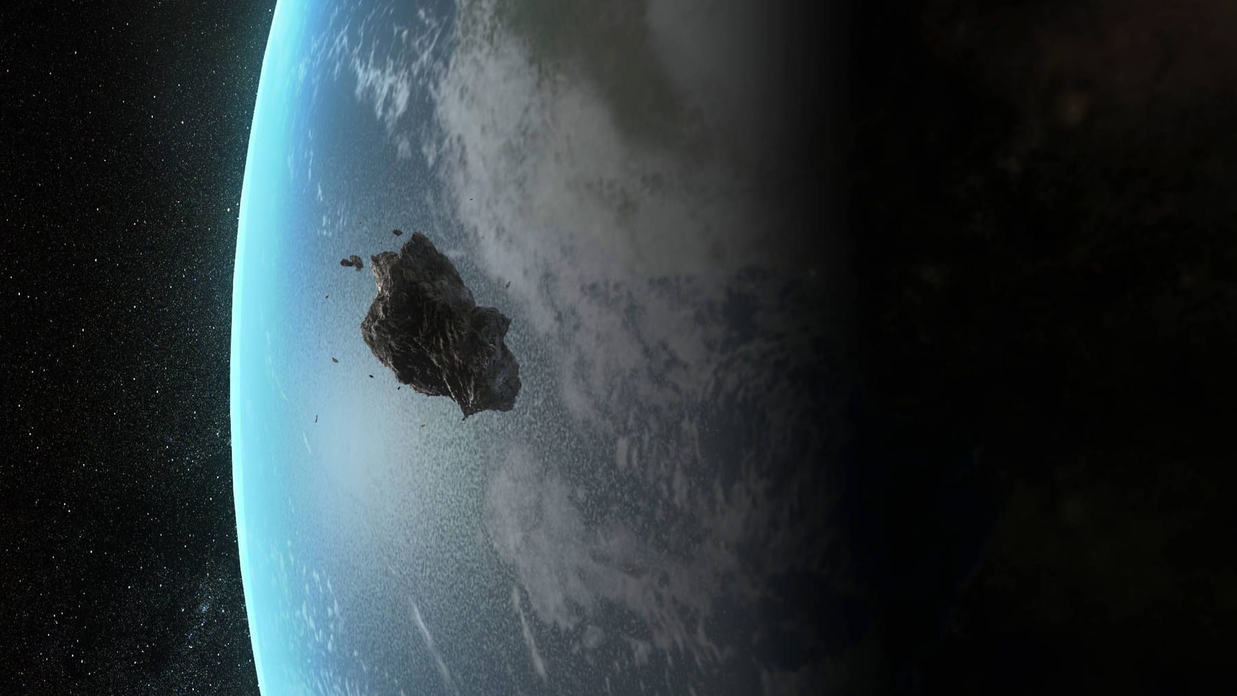 Asteroïde 2023 EY nadert de aarde