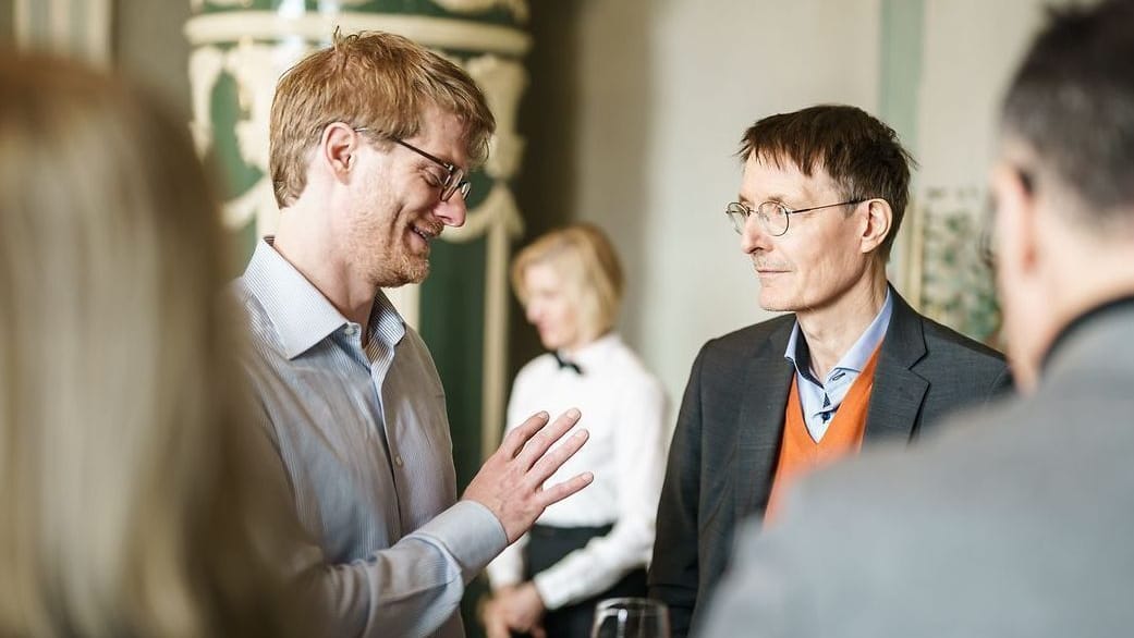 Der KI-Forscher Richard Socher auf der Kabinettsklausur in Meseberg