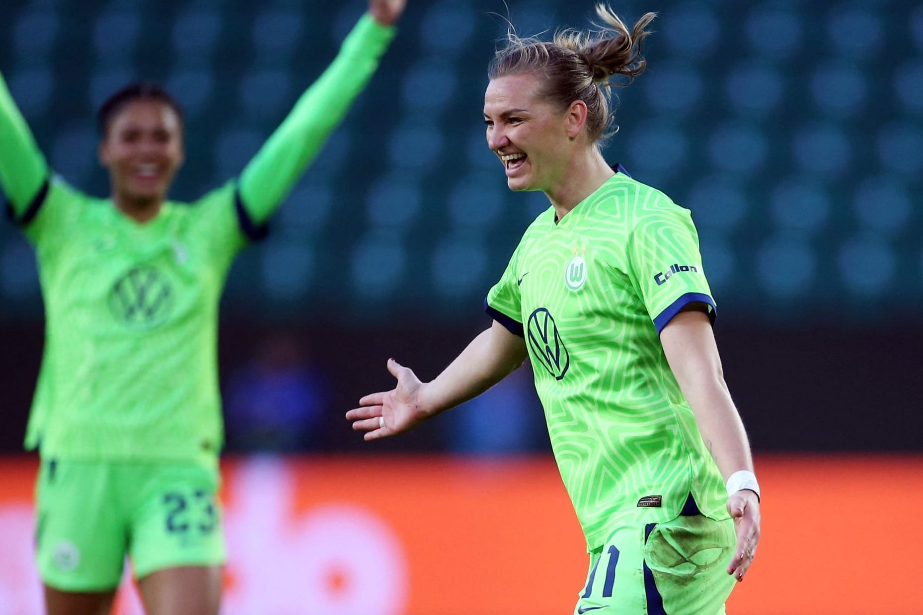 Alexandra Popp: Sie machte das 1:0 für die Wolfsburgerinnen.