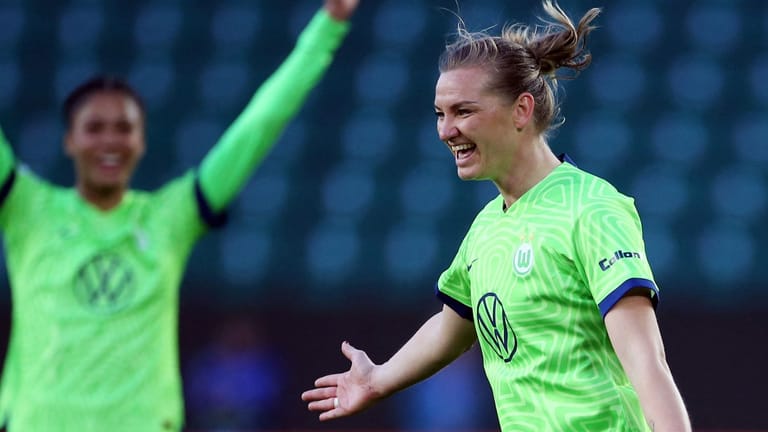 Alexandra Popp: Sie machte das 1:0 für die Wolfsburgerinnen.