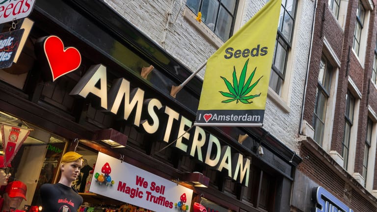 Hanfsamen und mehr: Amsterdam zieht nicht nur Freunde holländischer Käsespezialitäten an.