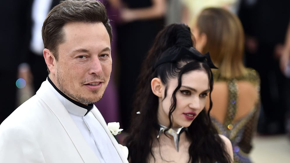 Elon Musk und Grimes: Sie haben zwei gemeinsame Kinder.