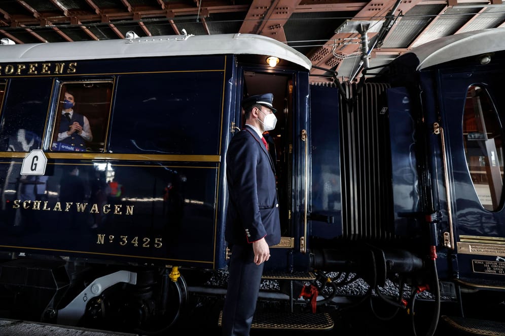 Der Venice Simplon-Orient-Express (Symbolbild): Der Luxuszug hielt am Dienstag überraschend in Köln.