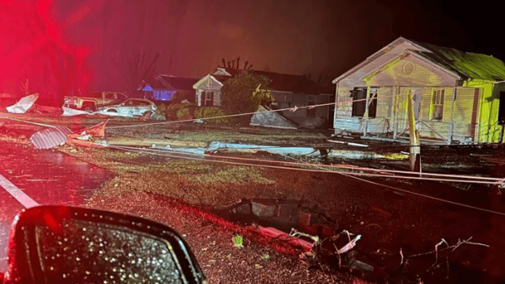 Mississippi: In dem US-Bundesstaat hat ein Tornado mehrere Menschenleben gefordert.