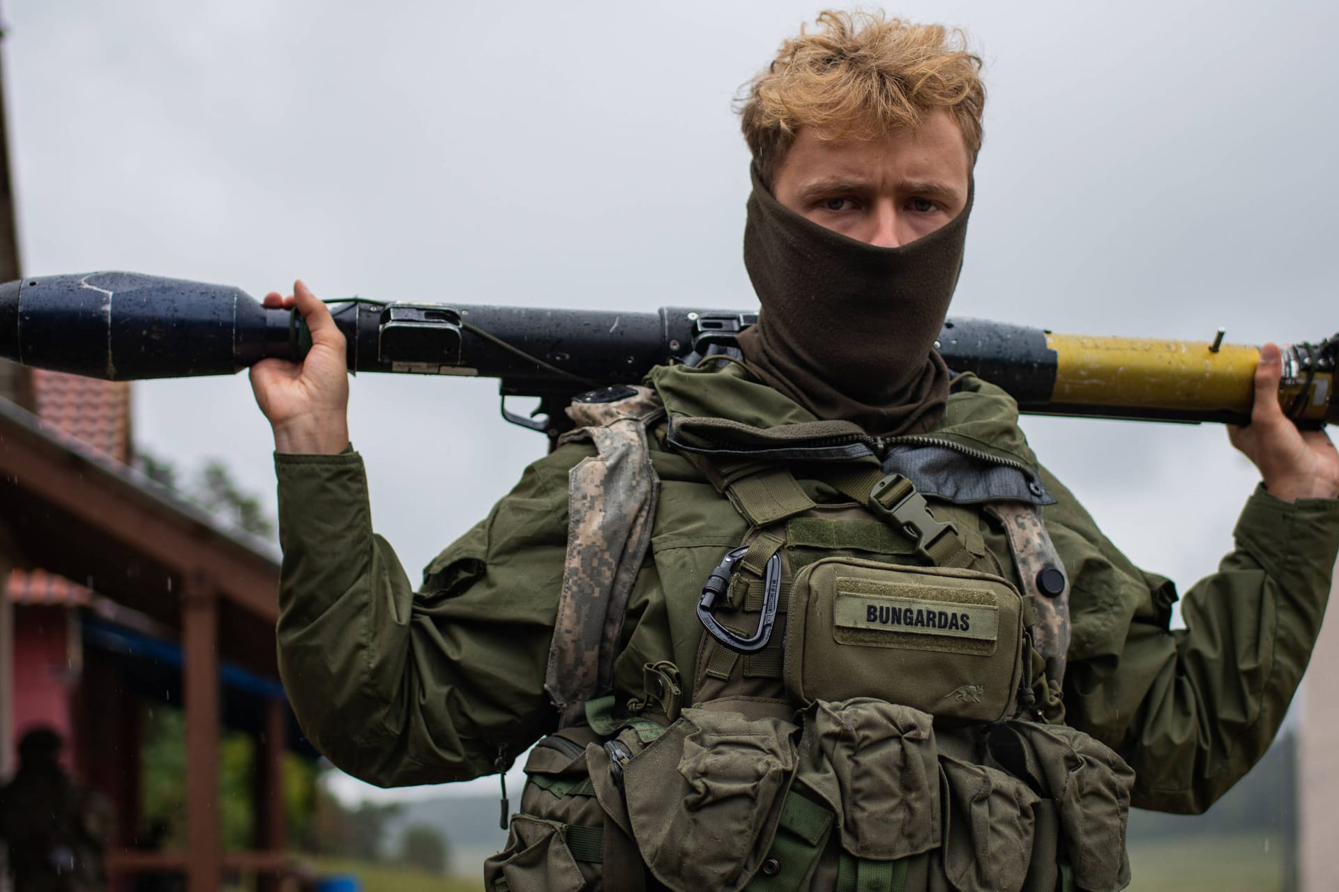 Ein litauischer Soldat bei einer Übung in Hohenfels: Im Baltikum wurde schon lange vor einer russischen Bedrohung gewarnt.