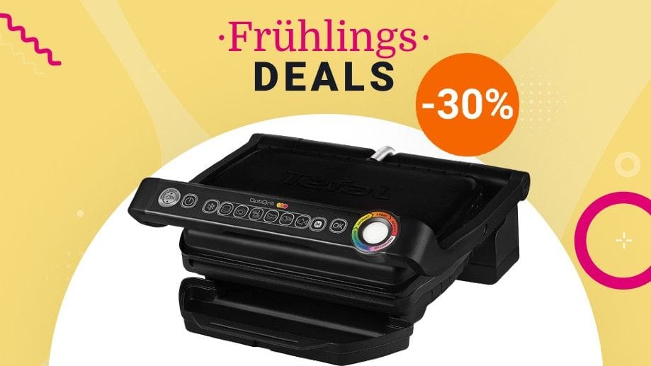 Der beliebte Optigrill ist bei den Frühlingsangeboten von Amazon reduziert.