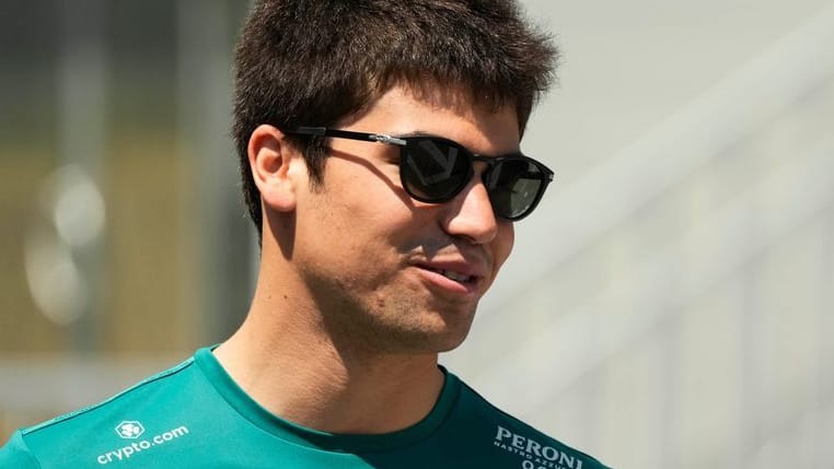 Lance Stroll: Der Kanadier stürzte mit dem Fahrrad.