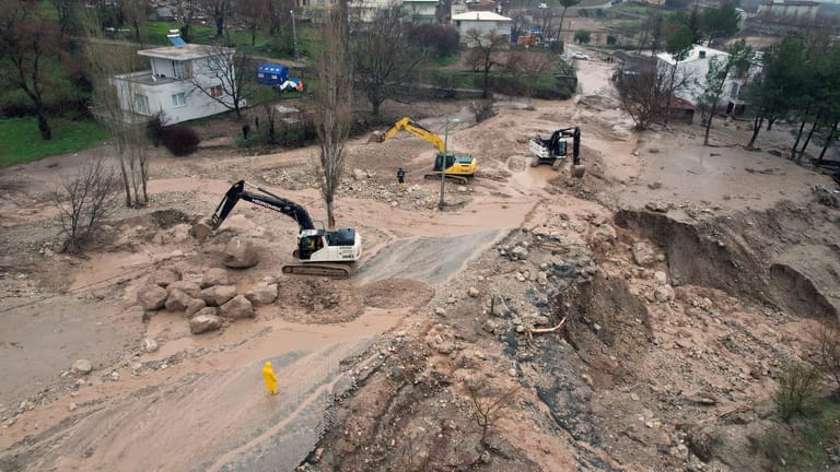 Überschwemmungen in Südosttürkei