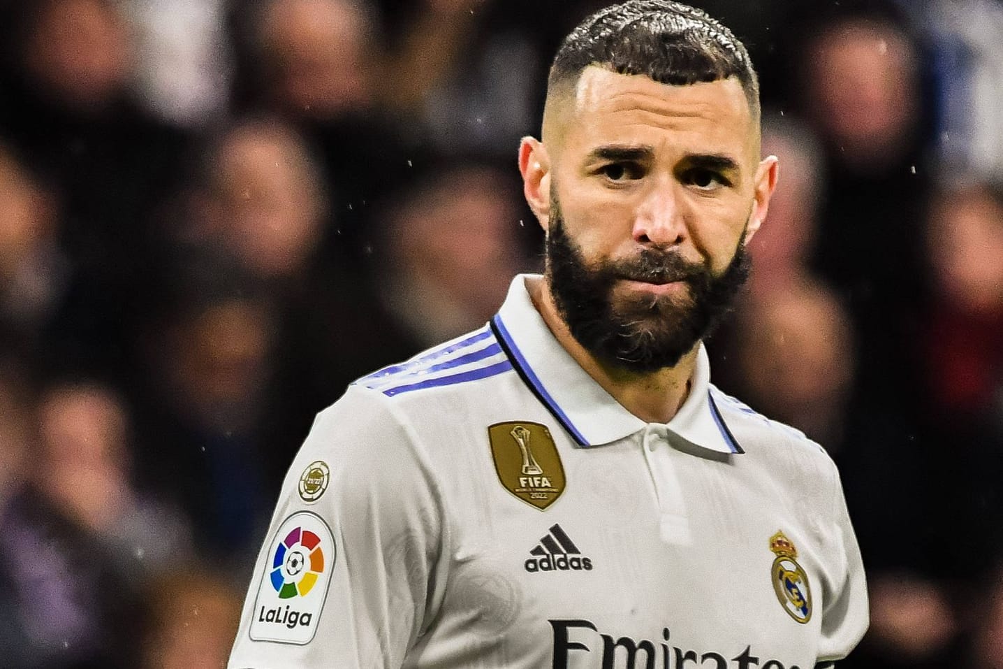 Karim Benzema: Er verteilt Seitenhiebe gegen die Fifa.