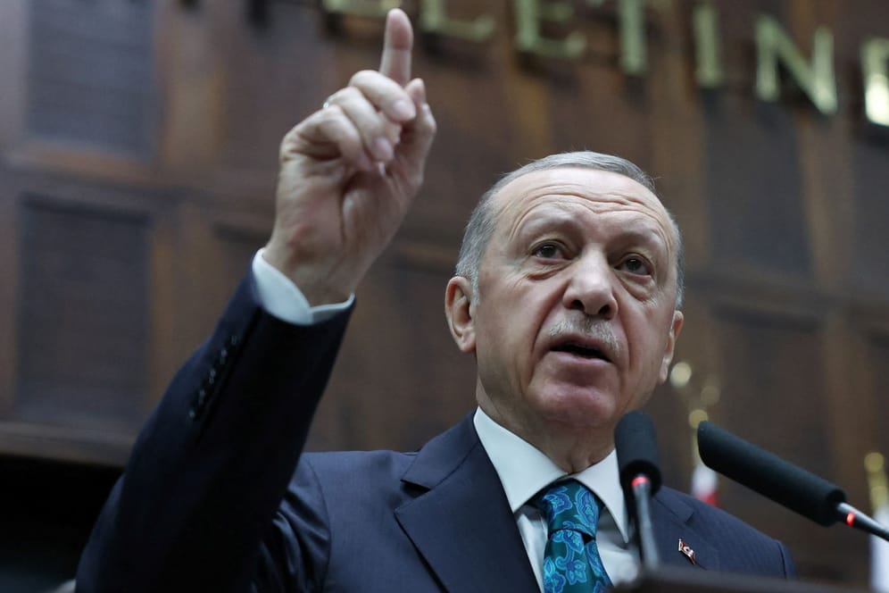 Der türkische Präsident Erdoğan: Seine Zustimmung hatte er bereits am vergangenen Freitag gegeben.