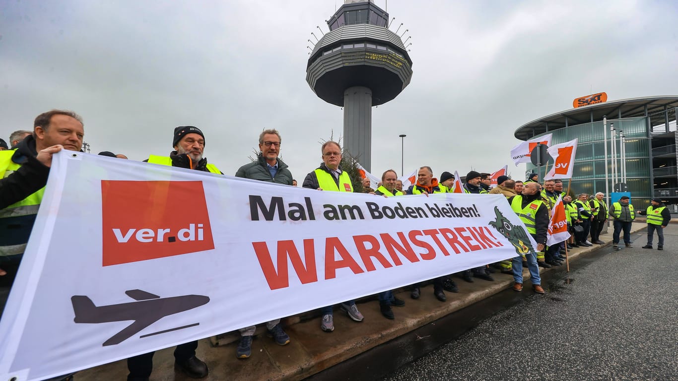 Streik am Flughafen Hannover: Viele Flüge wurden gestrichen.