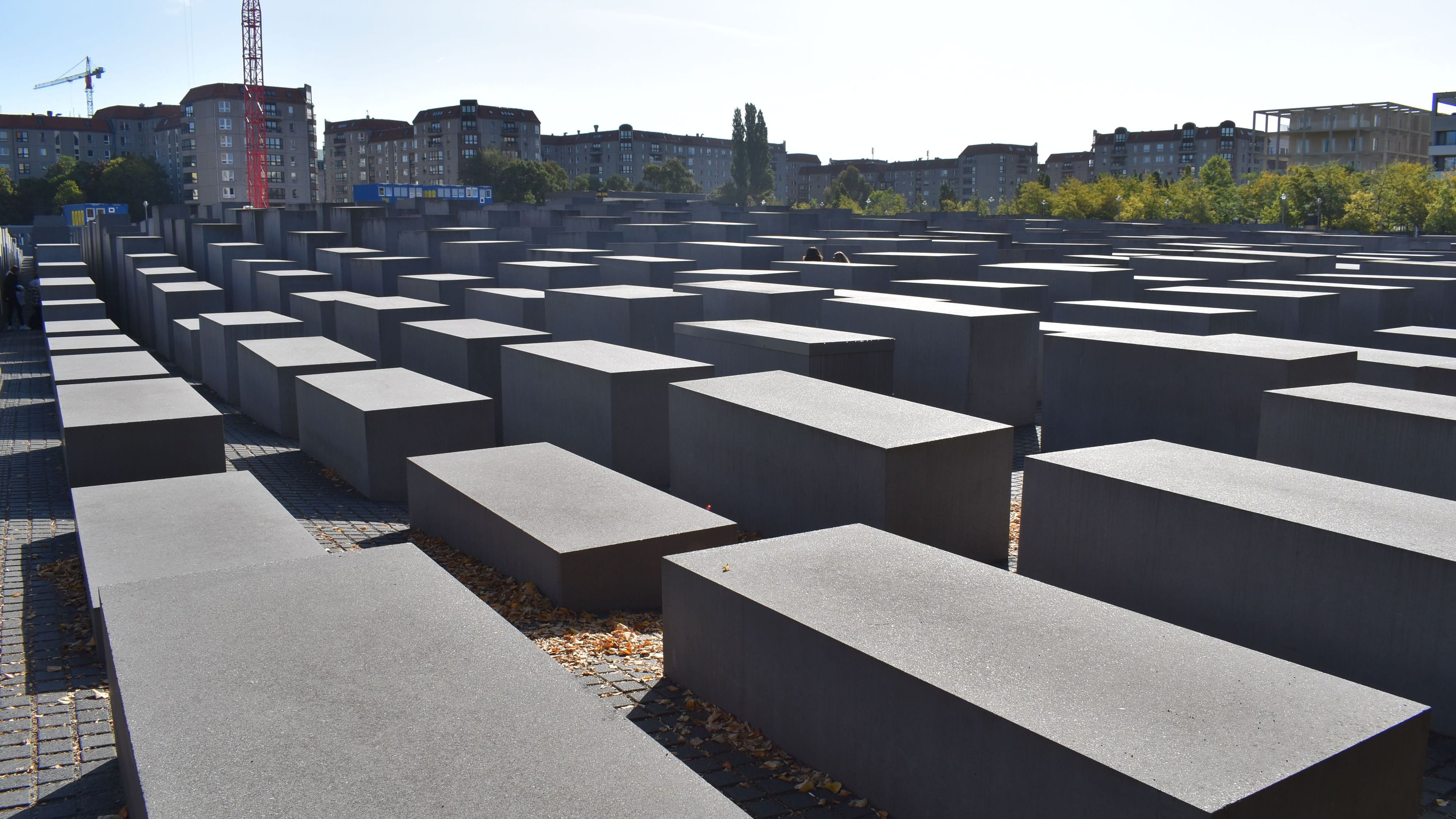 Berliner Holocaust-Mahnmal bei Unfall beschädigt: Auto kam offenbar von Straße ab