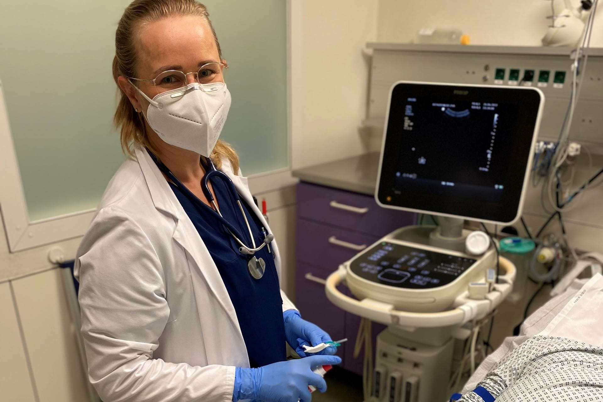 Stefanie Minkley hat sechs Jahre als Ärztin in der Chirurgie gearbeitet.