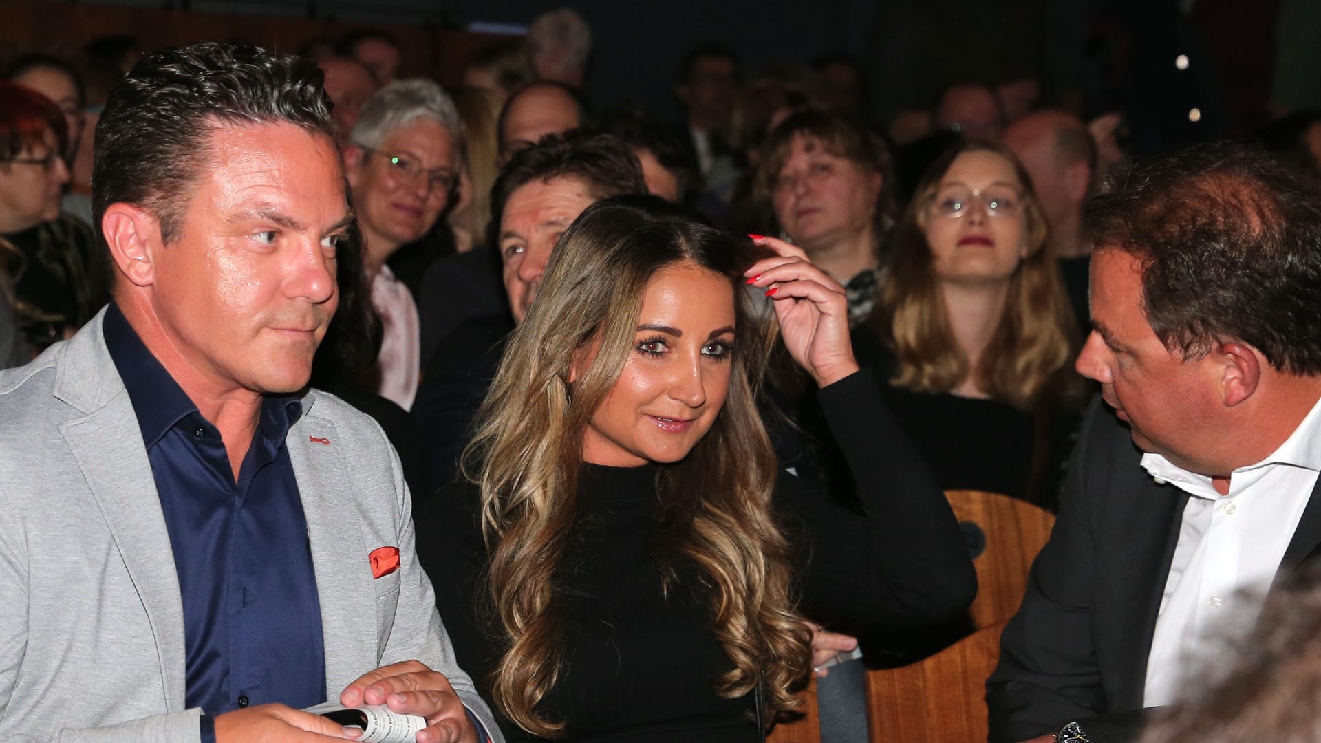 Stefan Mross und Eva Luginger: Die beiden schauten sich in Füssen ein Musical an.