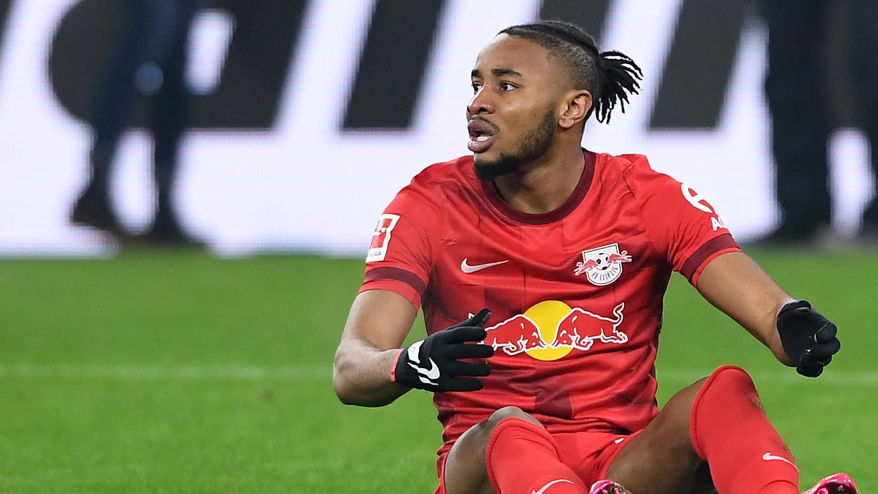 Christopher Nkunku: Der Leipzig-Star zog sich einen Muskelfaserriss zu.