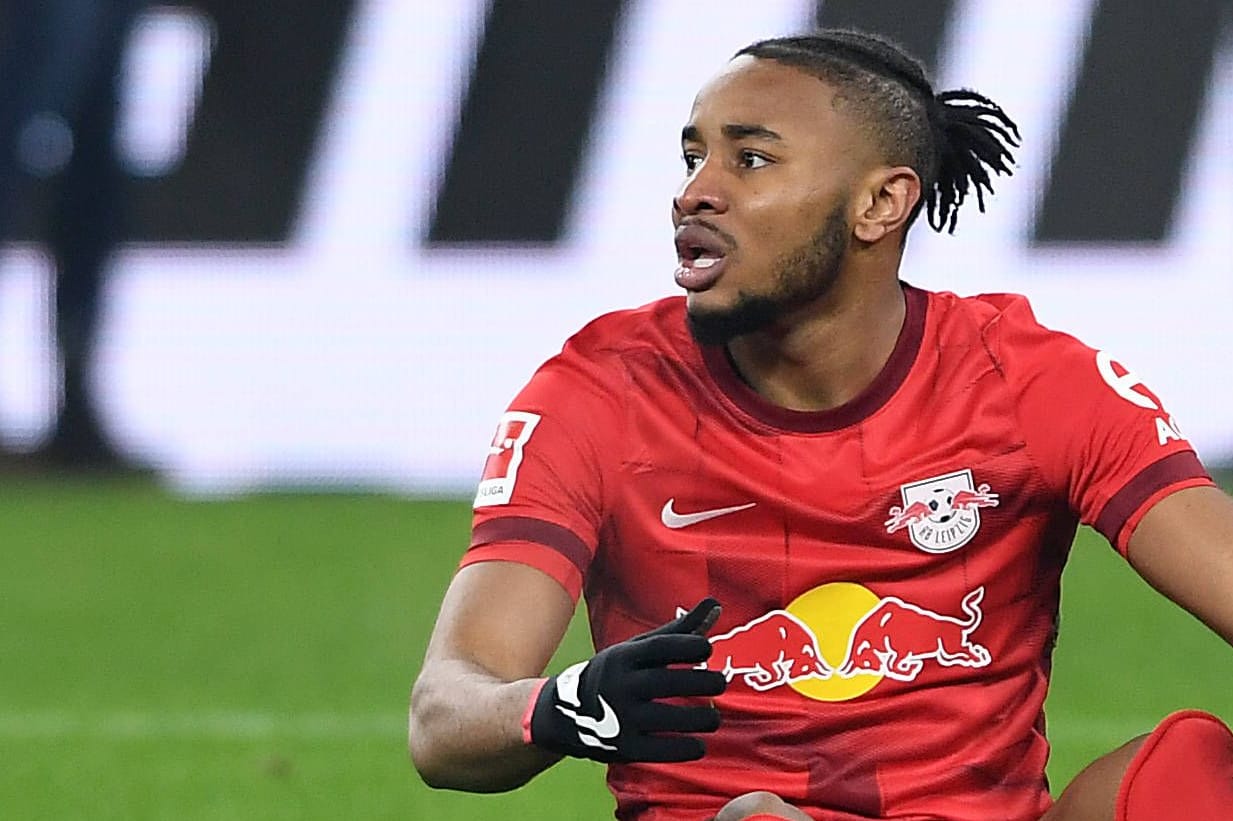 Christopher Nkunku: Der Leipzig-Star zog sich einen Muskelfaserriss zu.