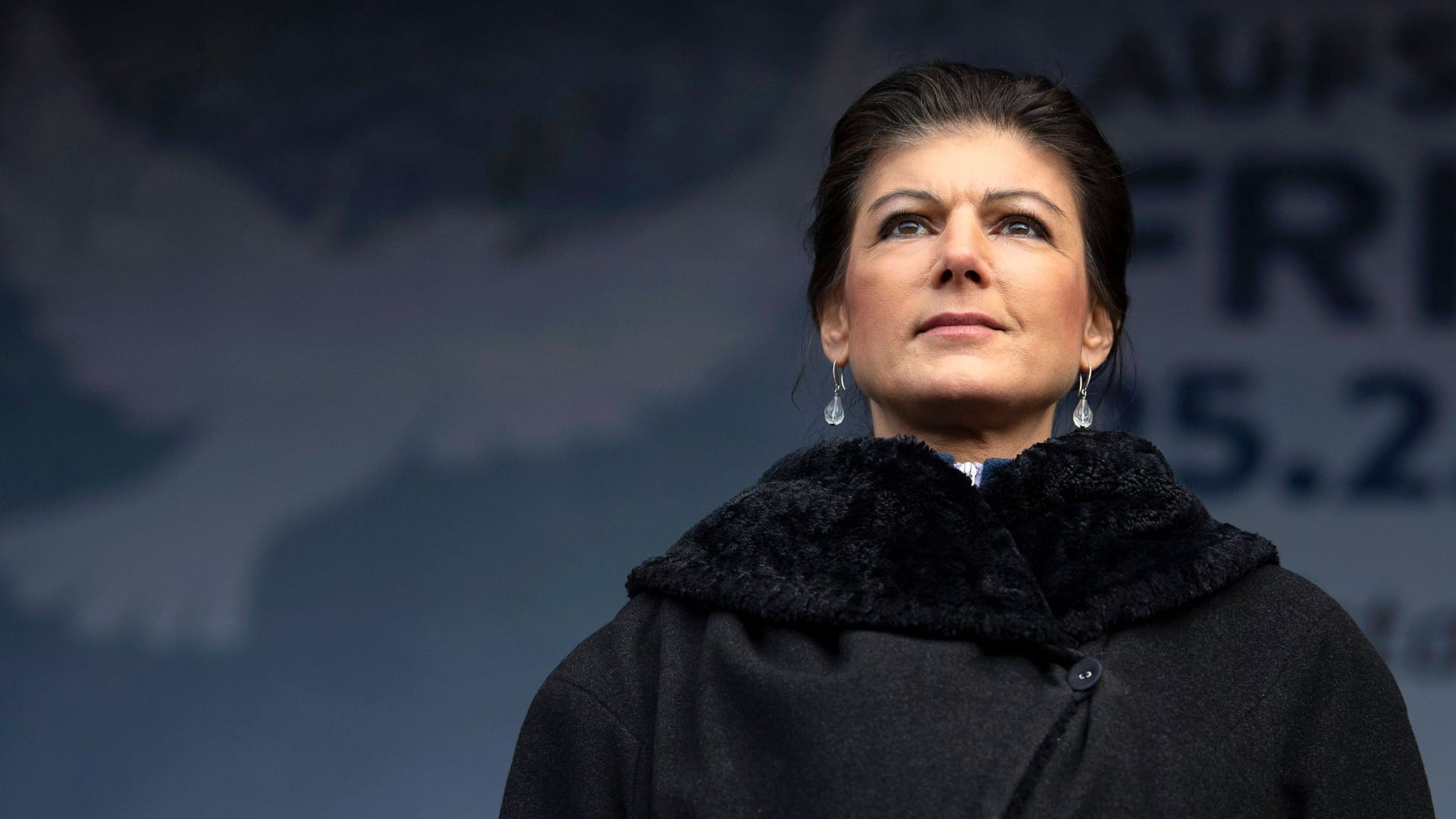 Umstrittene Äußerungen: Sahra Wagenknecht beim Aufstand für Frieden in Berlin