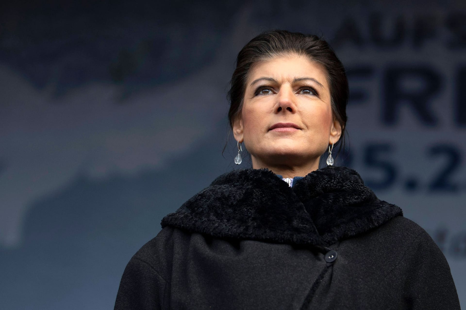 Umstrittene Äußerungen: Sahra Wagenknecht beim Aufstand für Frieden in Berlin