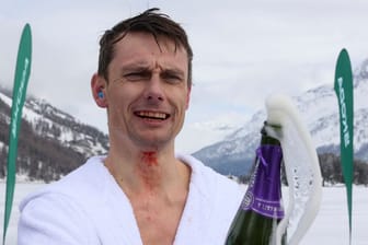Der tschechische Extremsportler David Vencl: Niemand tauchte so tief unter einer Eisdecke wie er.