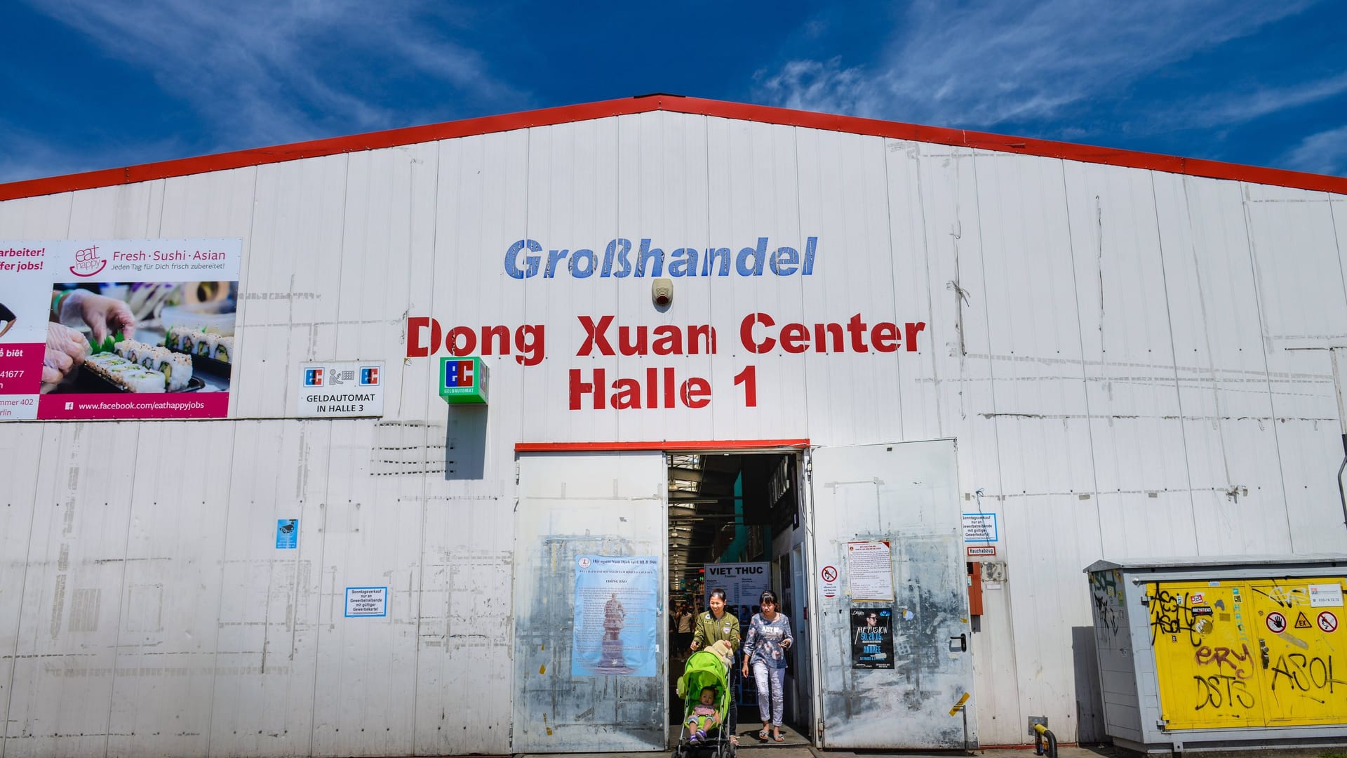 Das Dong Xuan Center: In Lichtenberg gab es eine Großrazzia.