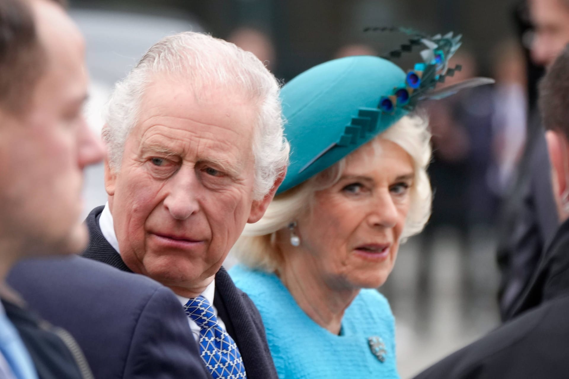 Charles III. und seine Frau Camilla: Der erste Staatsbesuch des Königspaars führt nach Deutschland.