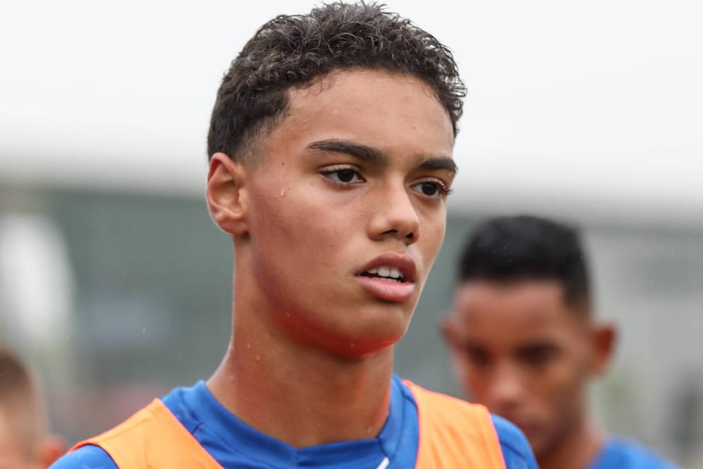 Joao Mendes: Der 18-Jährige Sohn von Ronaldinho spielt künftig für den FC Barcelona.