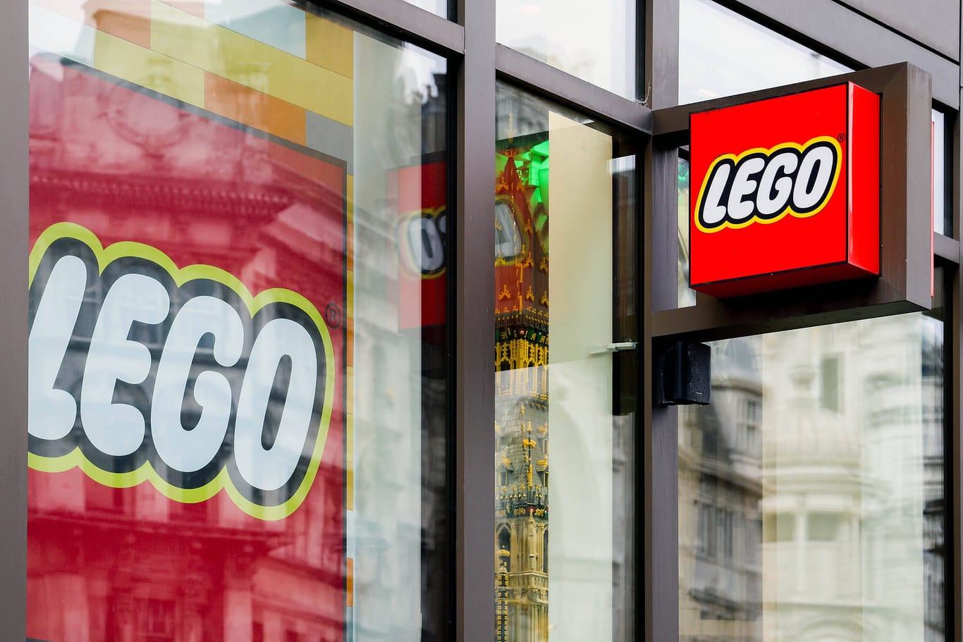Lego-Filiale in London: Der Spielwarenhersteller meldet eine Umsatzsteigerung von 17 Prozent.