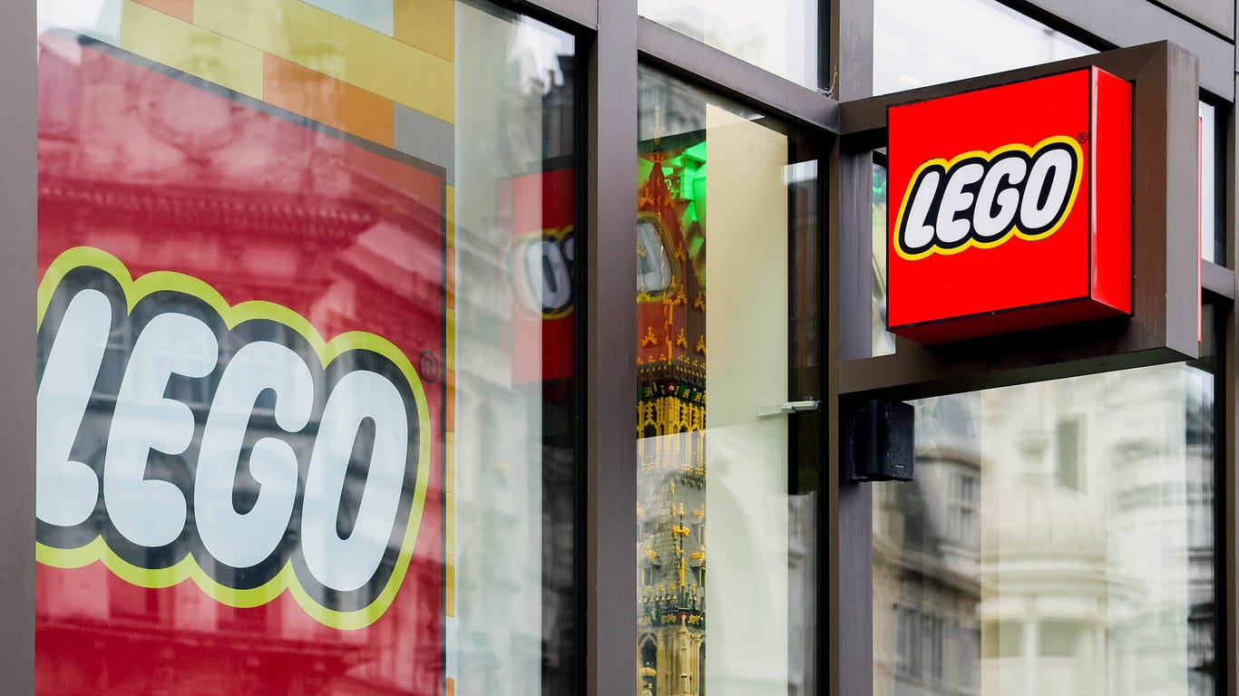 Lego-Filiale in London: Der Spielwarenhersteller meldet eine Umsatzsteigerung von 17 Prozent.