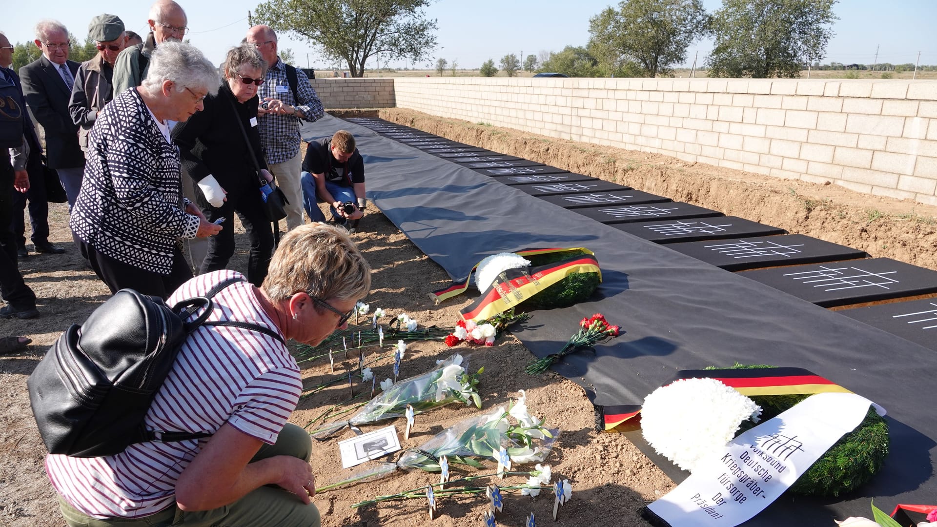 Deutscher Soldatenfriedhof Rossoschka bei Wolgograd (Archivbild): Um die damals Stalingrad genannte Stadt tobte eine der grausamsten Schlachten des Zweiten Weltkriegs.