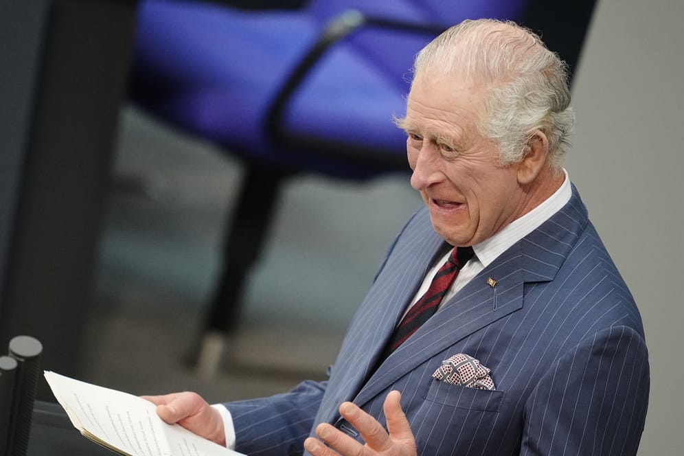 König Charles III.: Der 75-Jährige hat eine Rede vor dem Bundestag gehalten.