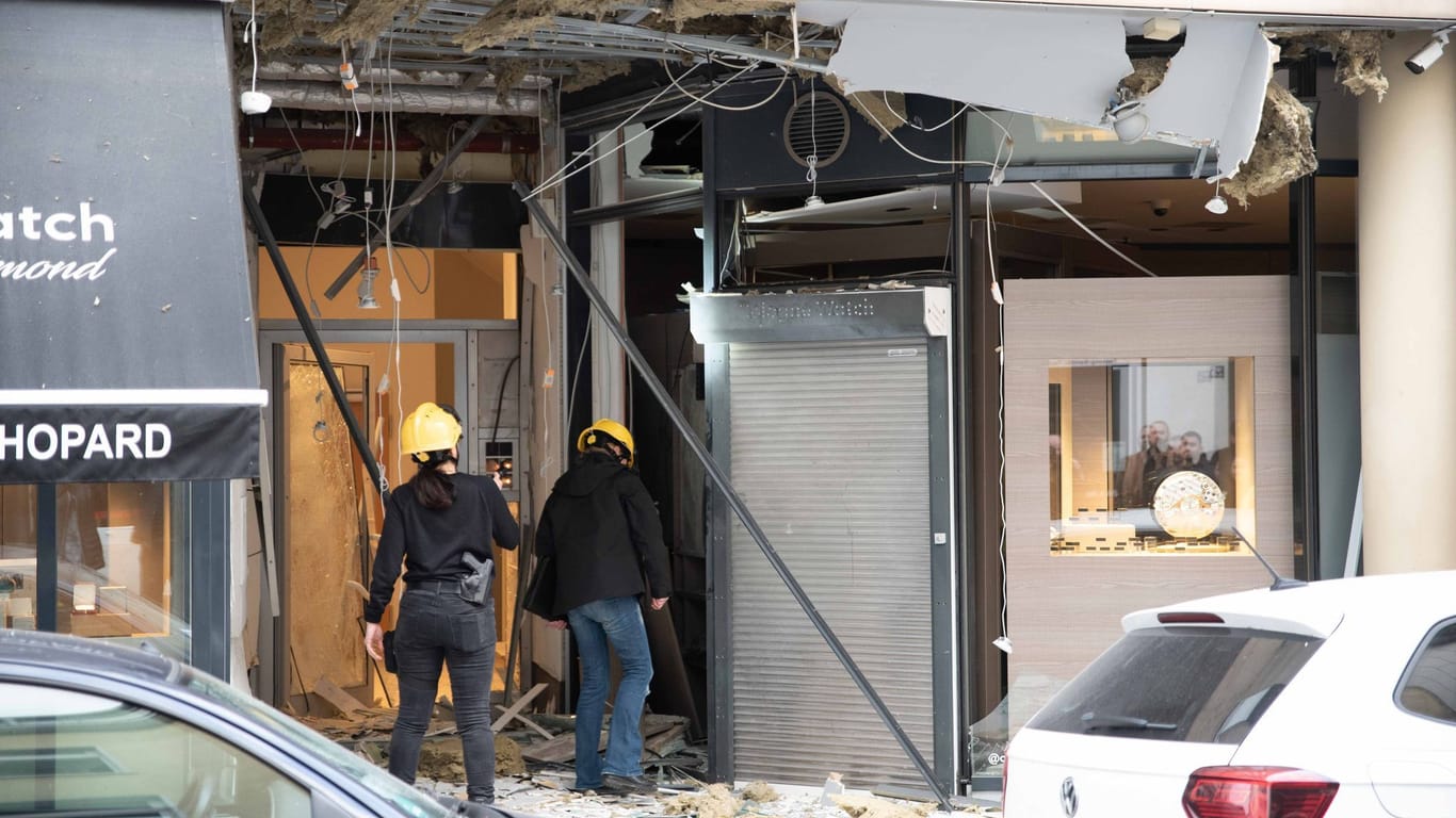 Sprengung bei Juwelier in Kölner Altstadt