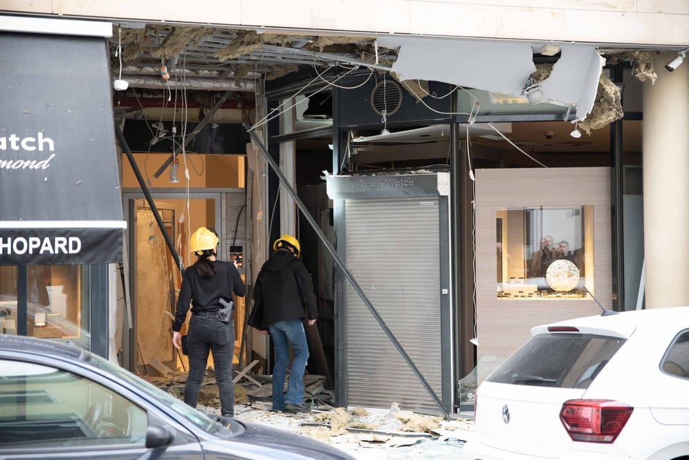 Sprengung bei Juwelier in Kölner Altstadt
