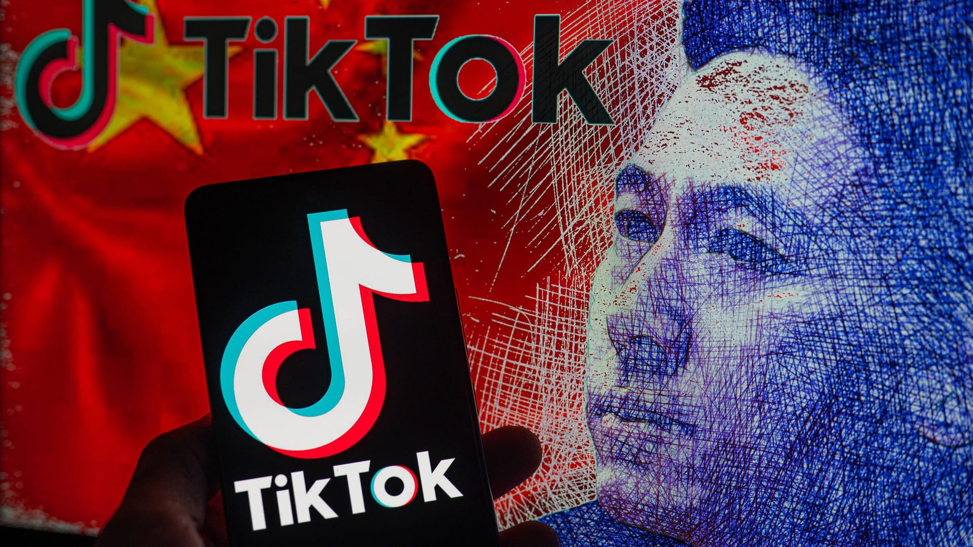 Front im Technologie-Krieg zwischen den USA und China: Hunderte Millionen TikTok-Nutzer.