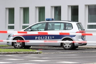 Ein Polizeiwagen in Oberösterreich: Der Vorfall ereignete sich in Österreich.