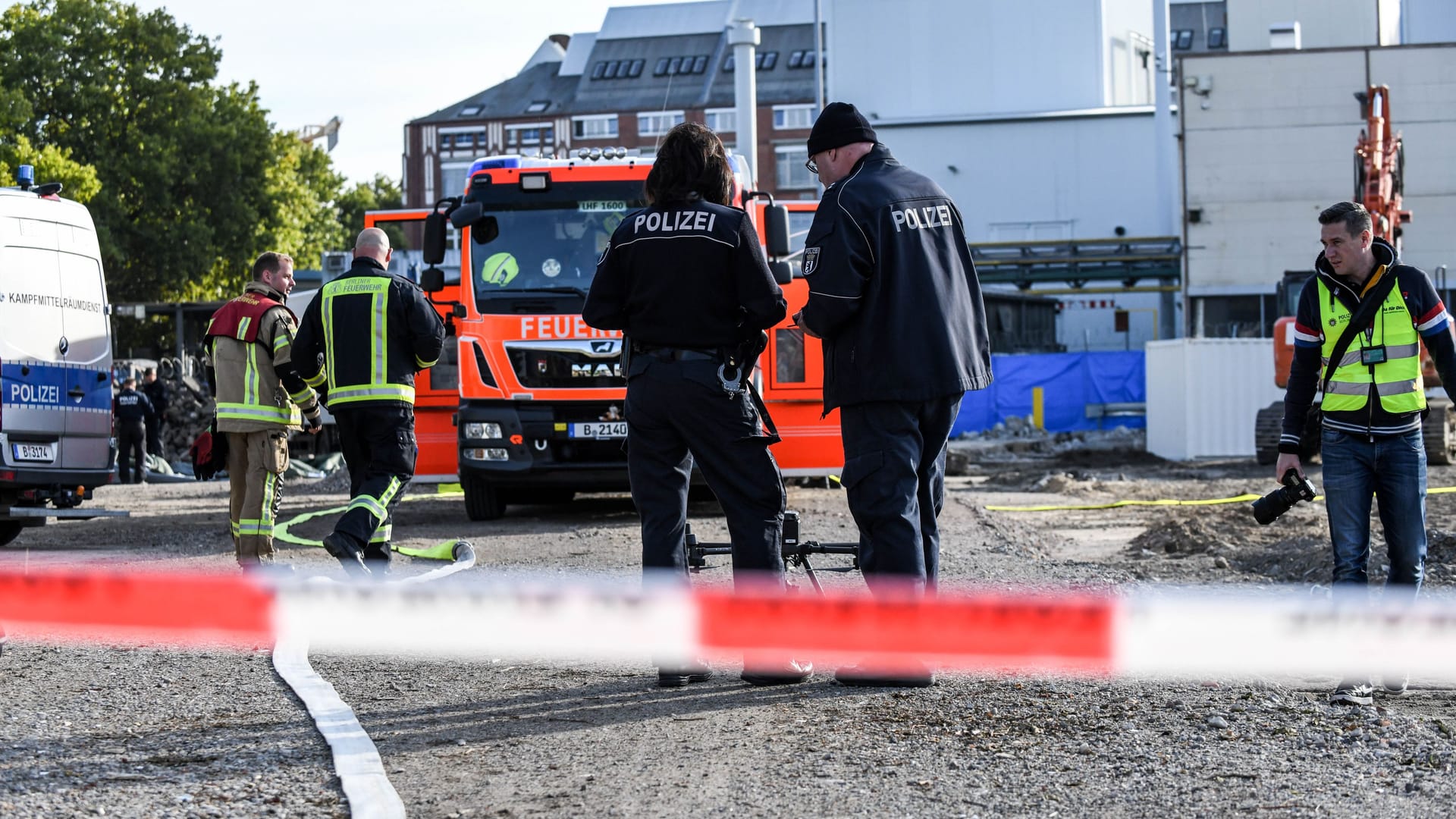 Entschärfung einer Bombe in Berlin (Archivbild): Am Montag müssen unter anderem Teile eines Krankenhauses evakuiert werden.