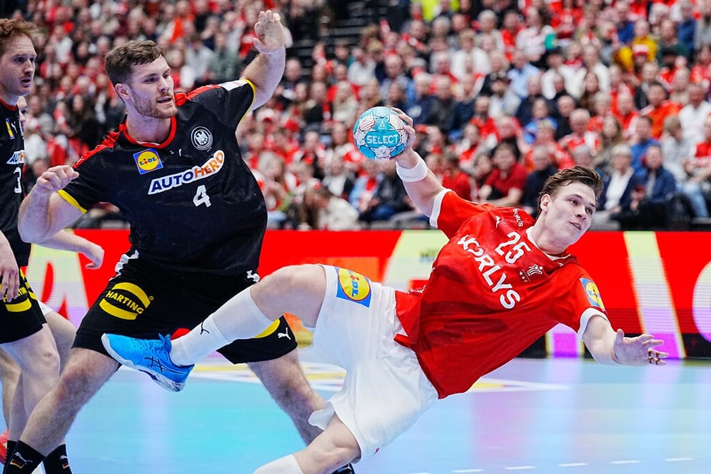 Johannes Golla (l.) und Lukas Jorgensen