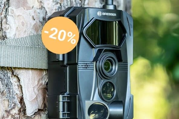 Im Aldi-Onlineshop ist diese Woche eine Wildkamera von Bresser im Angebot.