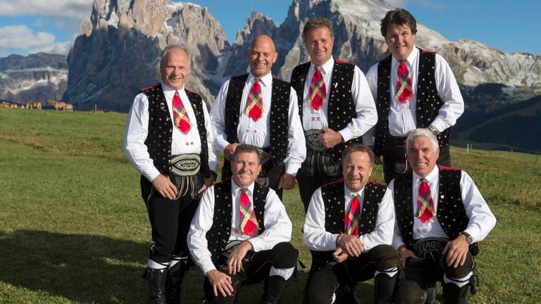 Die Kastelruther Spatzen: Die Band ist eine feste Instanz in der Volksmusikbranche.