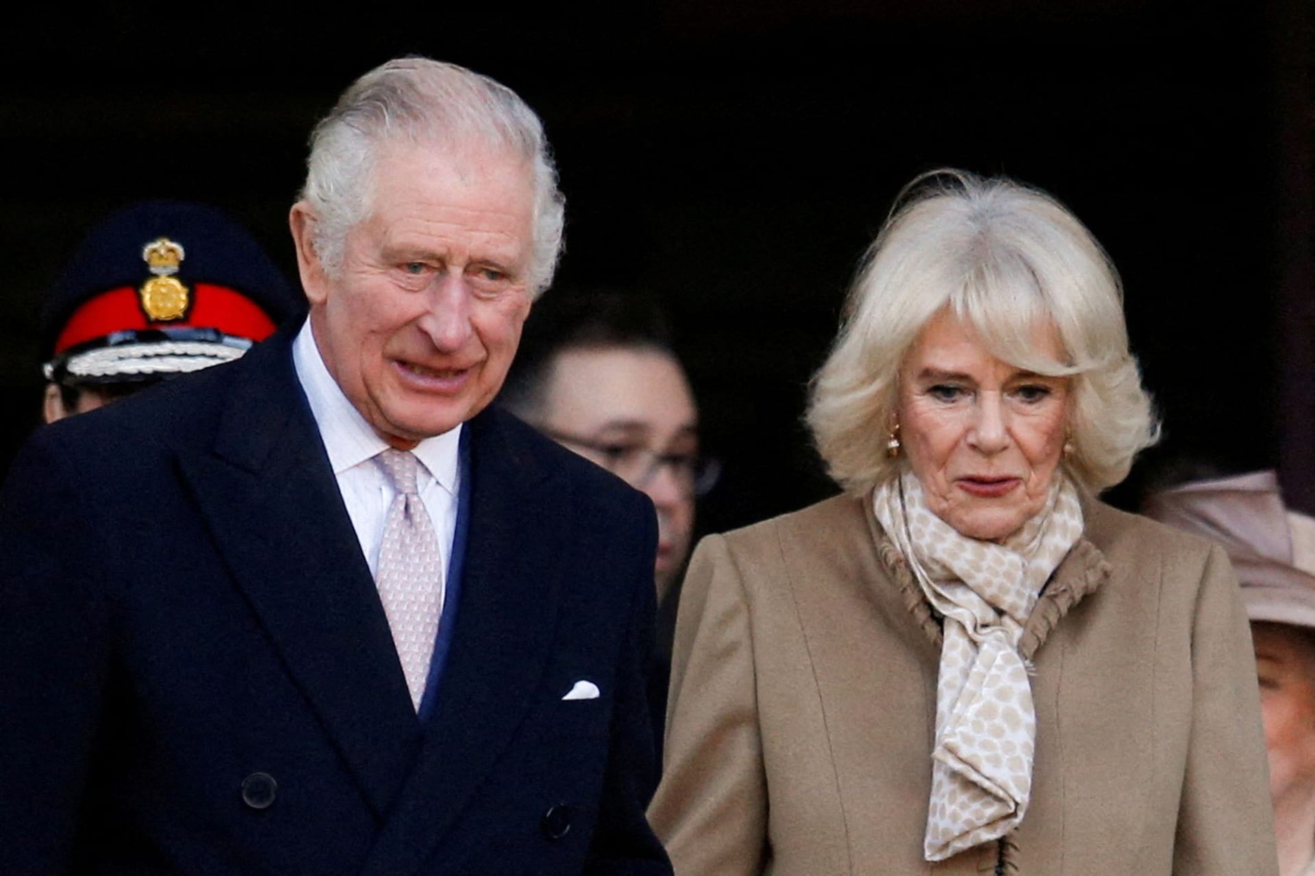 König Charles III. und seine Frau Camilla: Der britische Monarch ist an Krebs erkrankt.