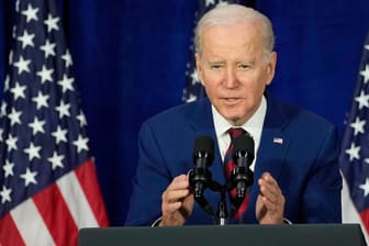 US-Präsident Biden (Archiv): Demokratische Prinzipien müssten das Kennzeichen der US-israelischen Beziehungen bleiben.