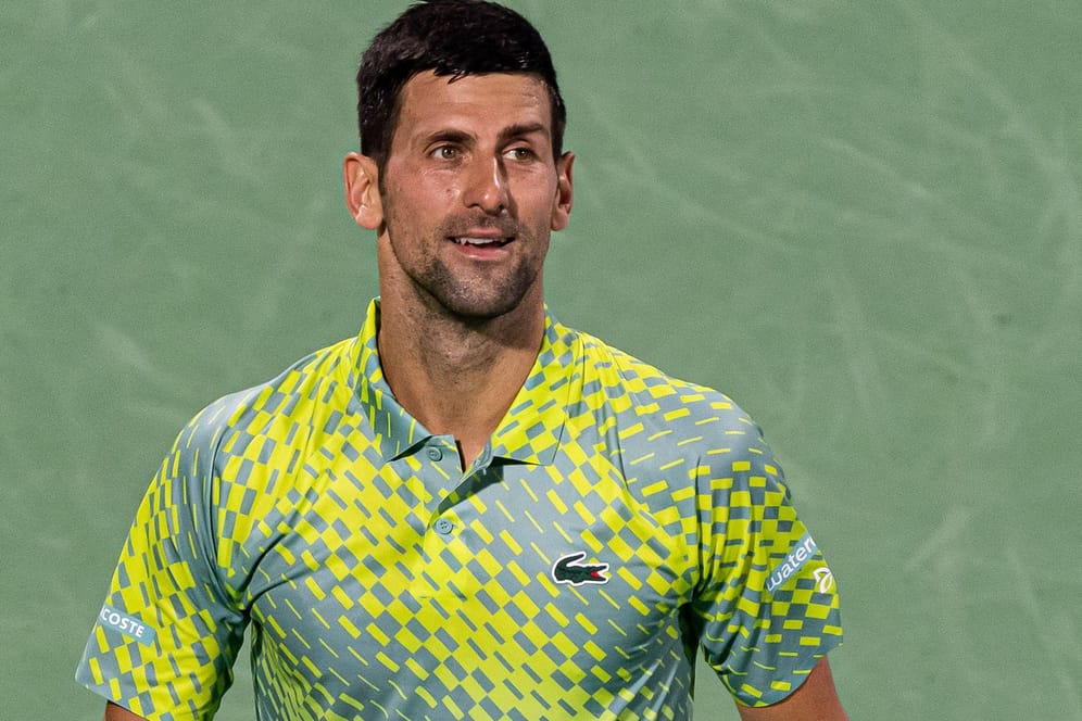 Novak Djokovic: Der Serbe darf, Stand jetzt, nicht in den USA Tennis spielen.