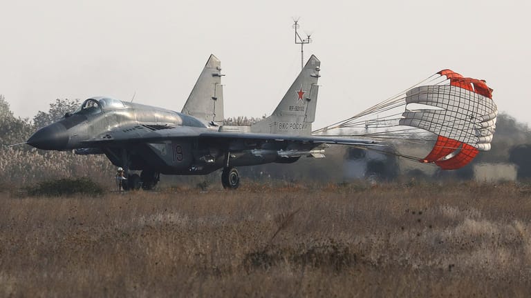 Die MiG-29 ist noch immer im Luftkampf mit anderen Flugzeugen international gefürchtet.
