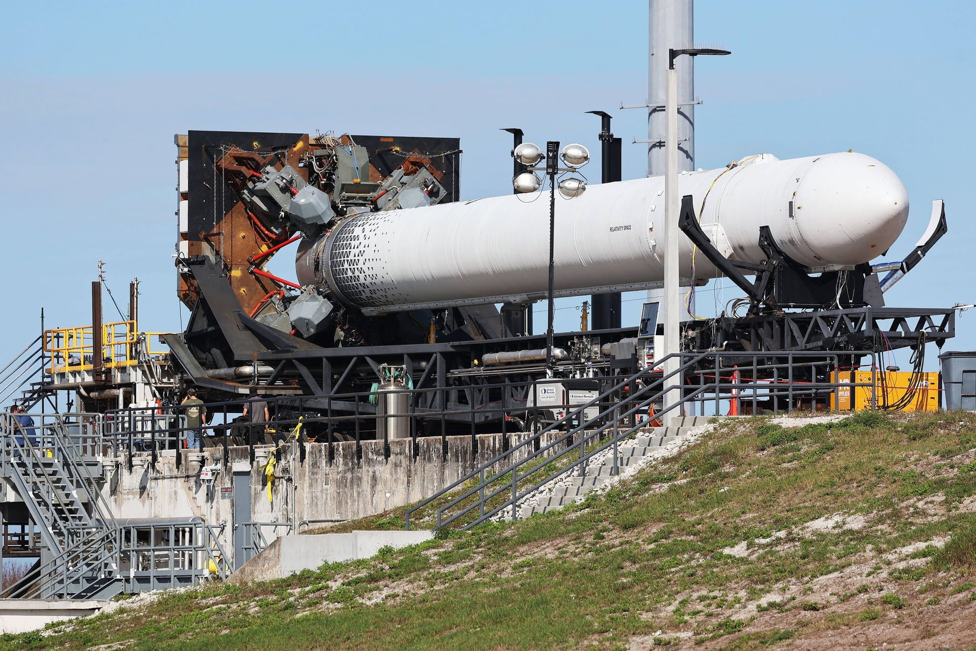 Die Terran-Rakete (Archivbild): Beim Start hob sie zwar ab, erreichte aber nicht die notwendige Höhe.