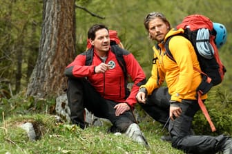 "Die Bergretter": Tobi und Markus werden von Markus Brandl und Sebastian Ströbel gespielt.