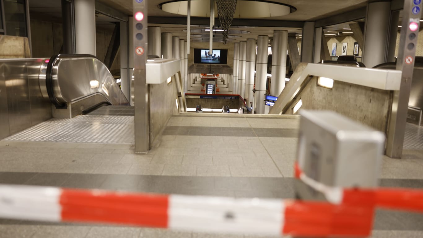 Die U-Bahnstationen bleiben am Freitag in Nürnberg geschlossen - schuld ist ein Streik.