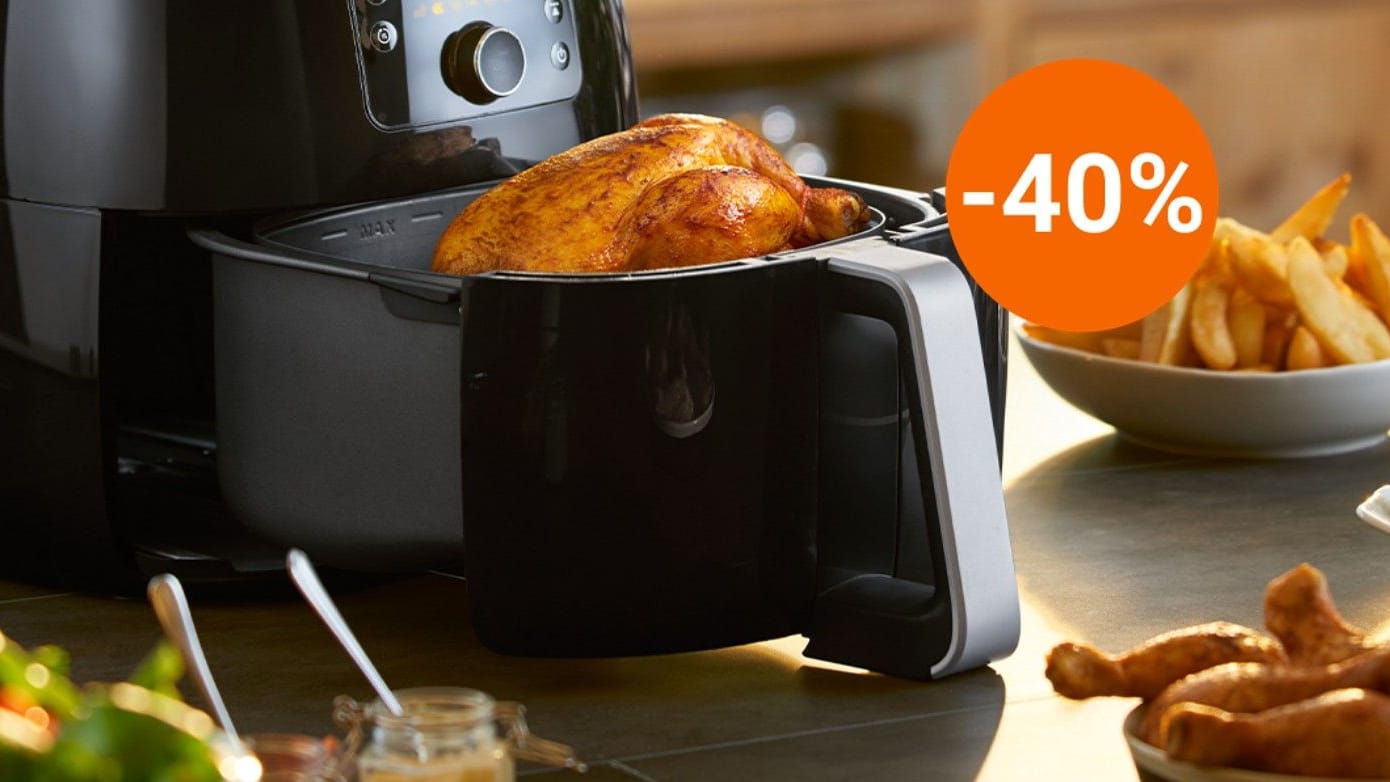 Der Philips-Airfryer ist jetzt radikal reduziert.