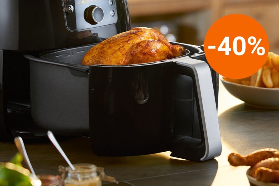 Der Philips-Airfryer ist jetzt radikal reduziert.