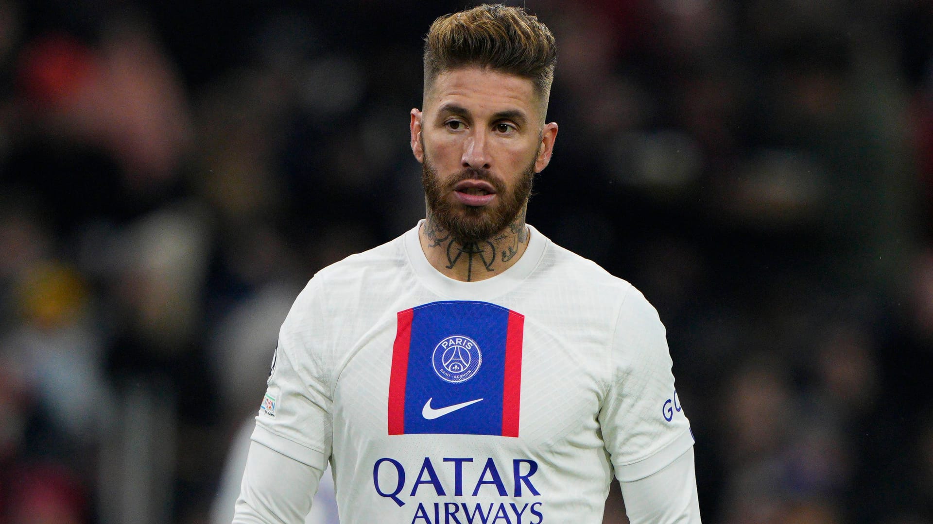 Sergio Ramos: Der 36-jährige Verteidiger von PSG fluchte nach dem Aus in der Königklasse.