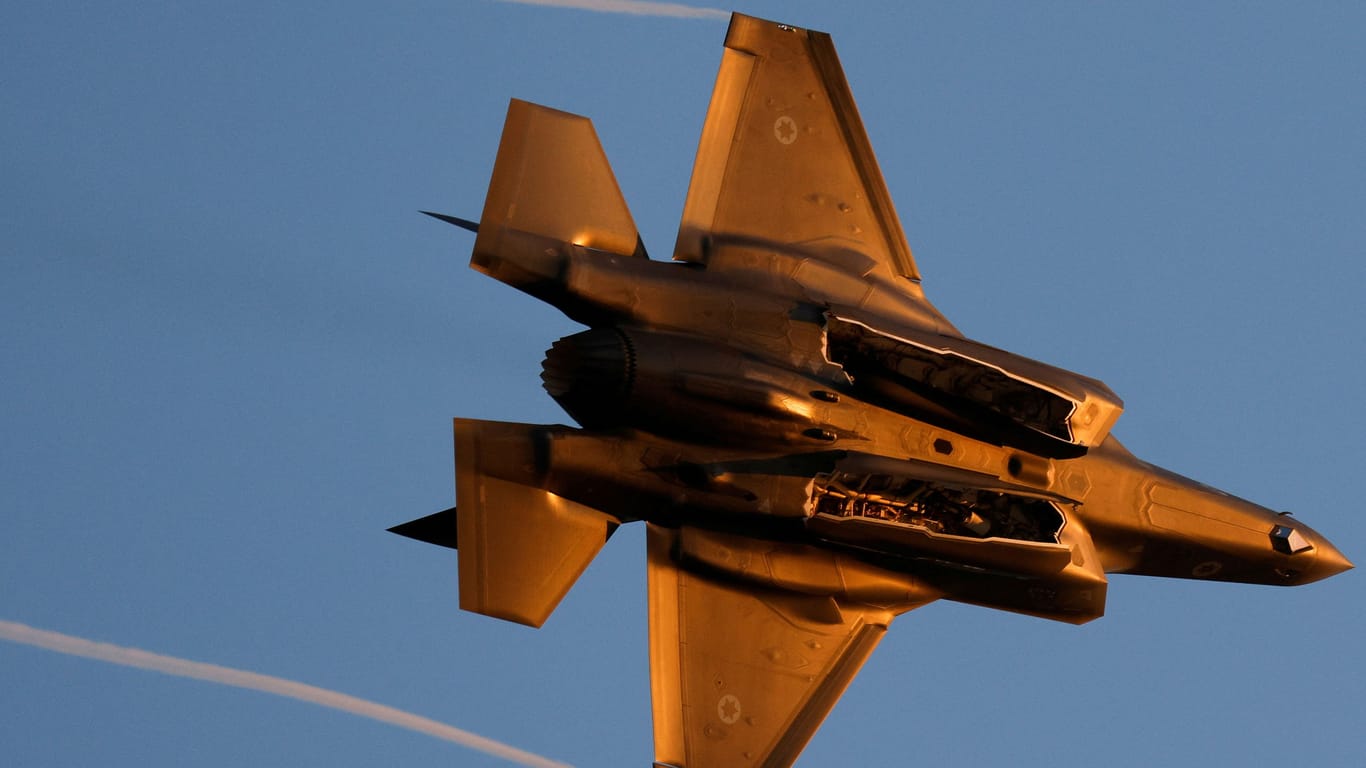Kampfjet F-35 der israelischen Armee (Symbolbild): Das israelische Militär äußerte sich nicht.